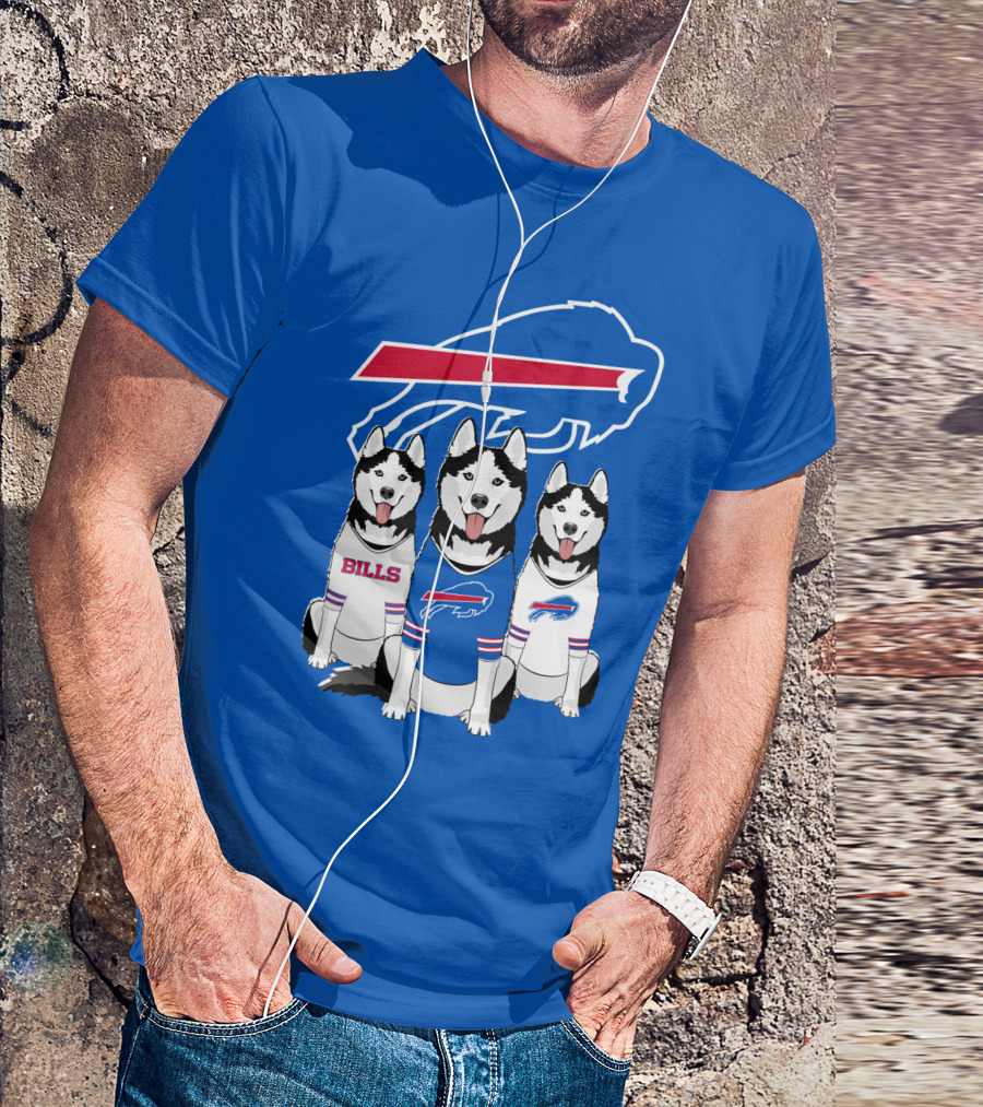 Bills Buffalo Husky Trio T-Shirt