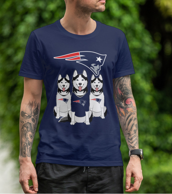Patriots Husky Trio T-Shirt