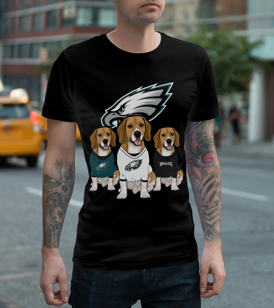 Philadelphia Eagles Beagles T-Shirt