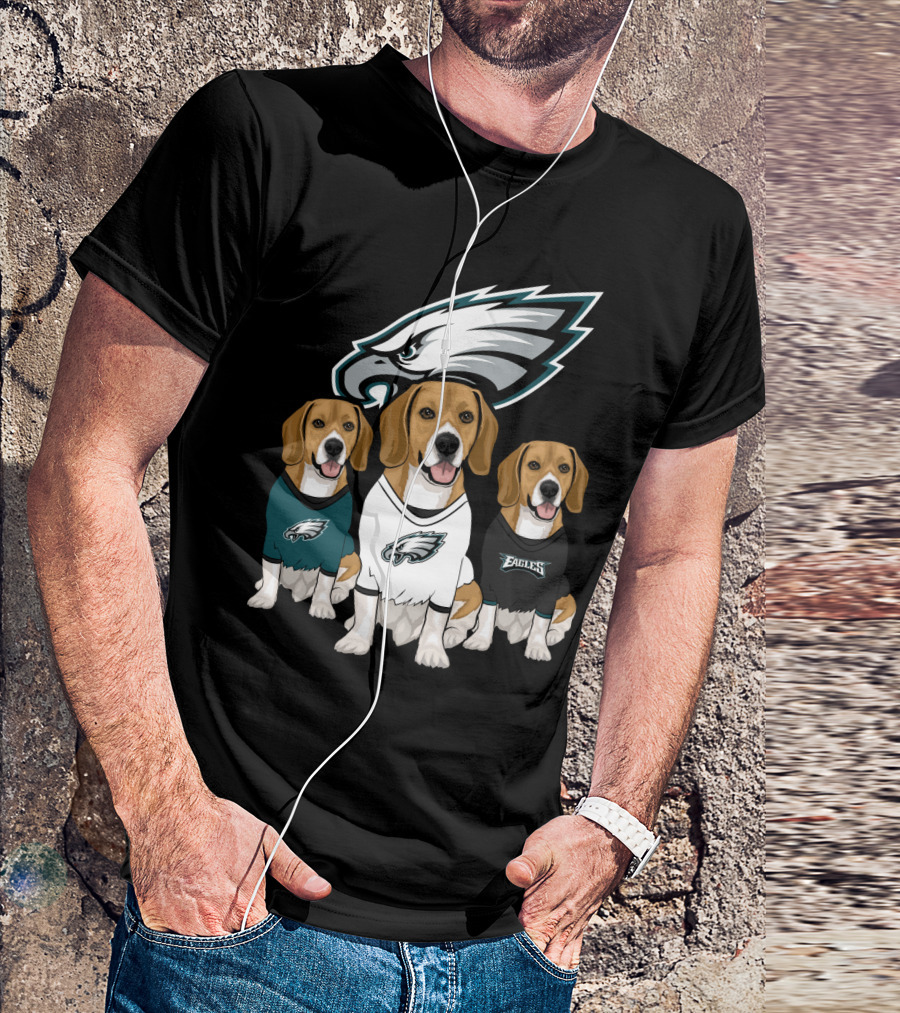 Philadelphia Eagles Beagles T-Shirt