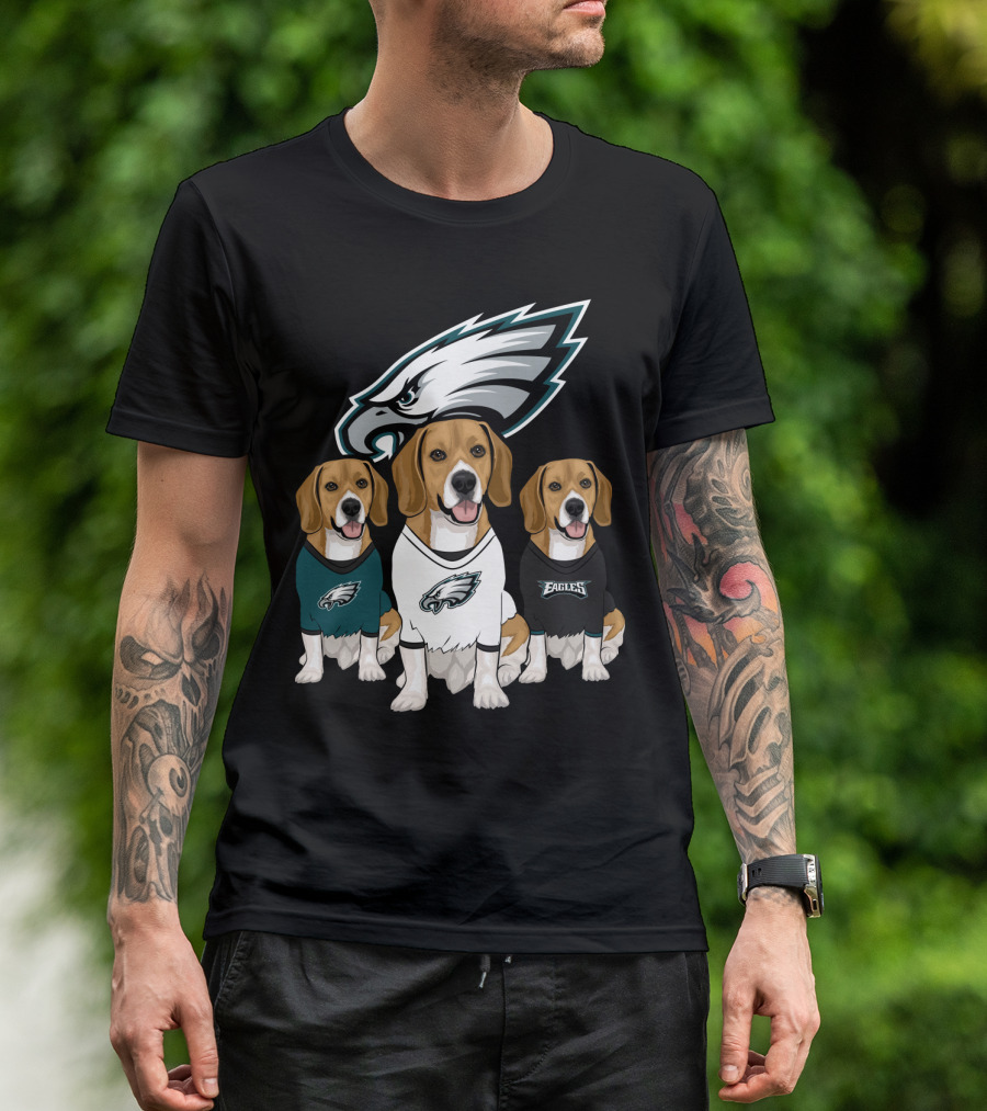 Philadelphia Eagles Beagles T-Shirt