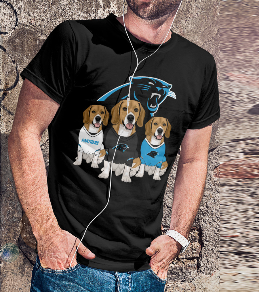 Panthers Beagle T-Shirt