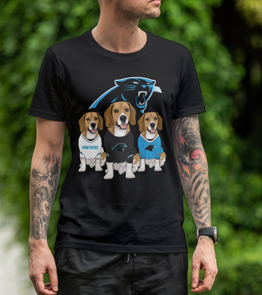 Panthers Beagle T-Shirt
