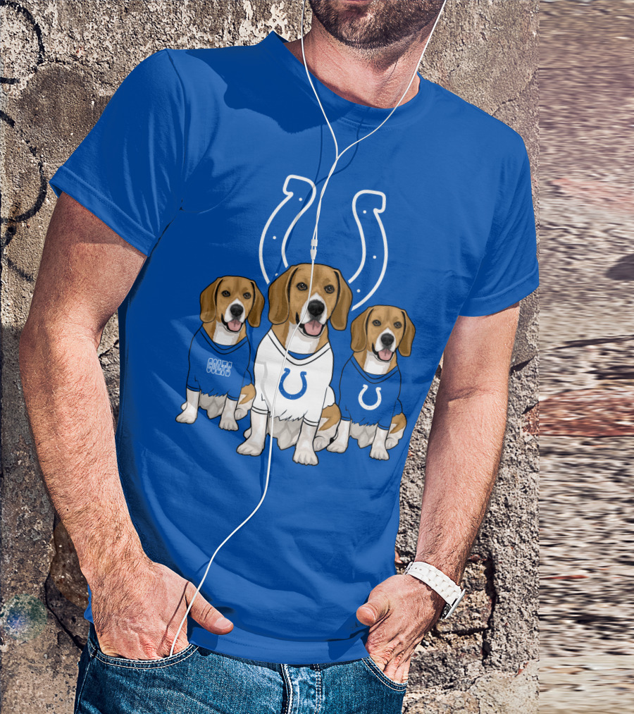 Indianapolis Colts Beagle Trio T-Shirt