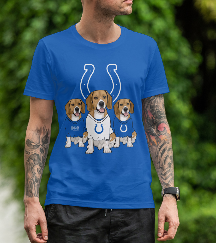 Indianapolis Colts Beagle Trio T-Shirt