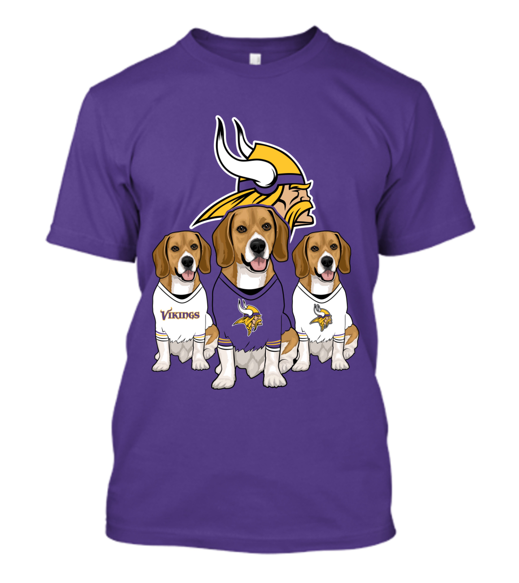 Vikings Beagle Trio T-Shirt