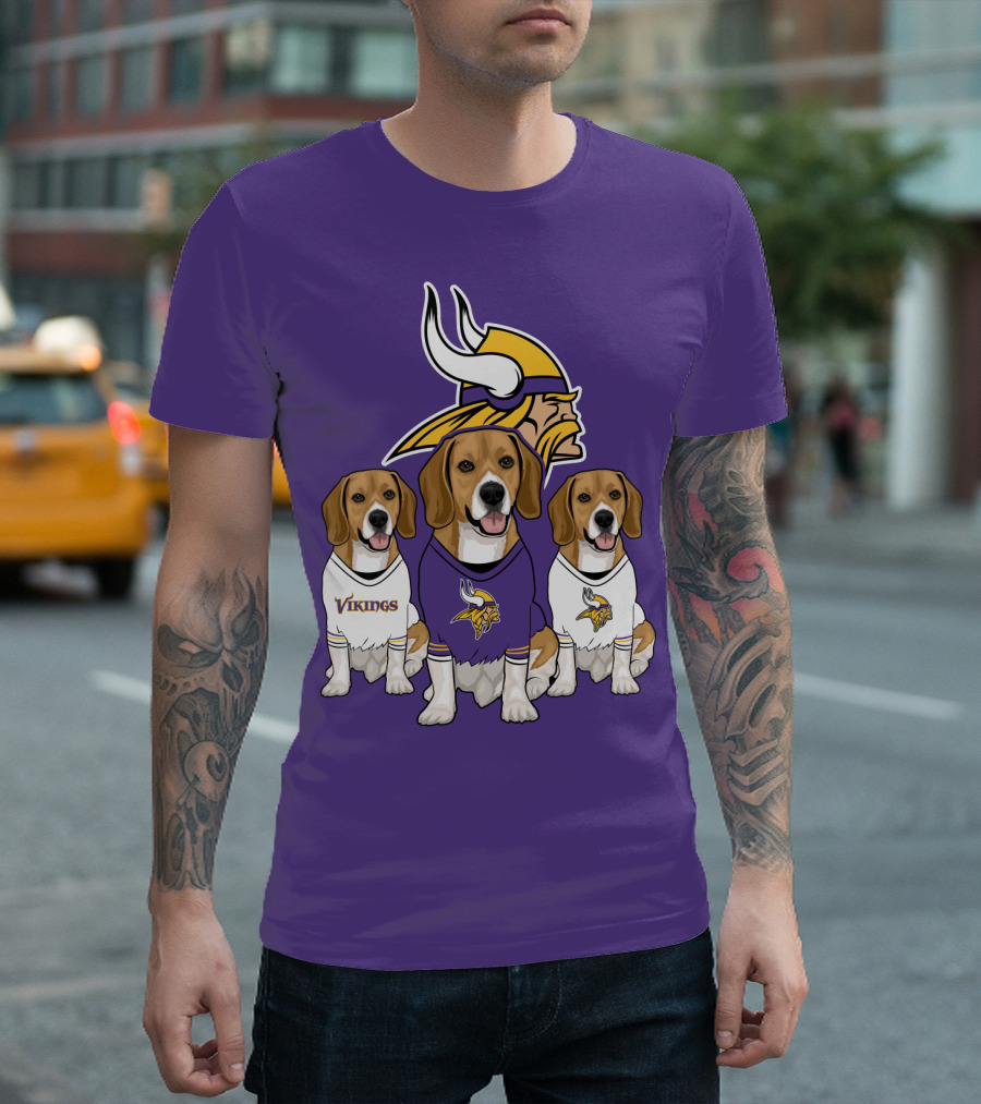 Vikings Beagle Trio T-Shirt