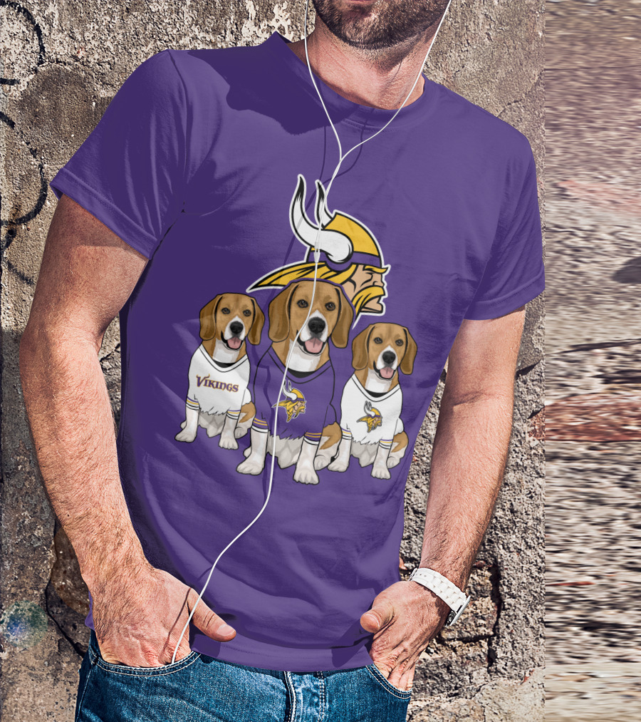Vikings Beagle Trio T-Shirt