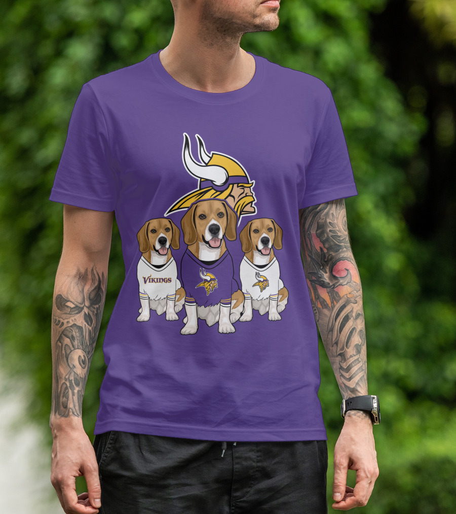 Vikings Beagle Trio T-Shirt