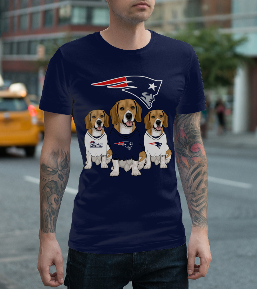 Patriots Beagle Trio T-Shirt
