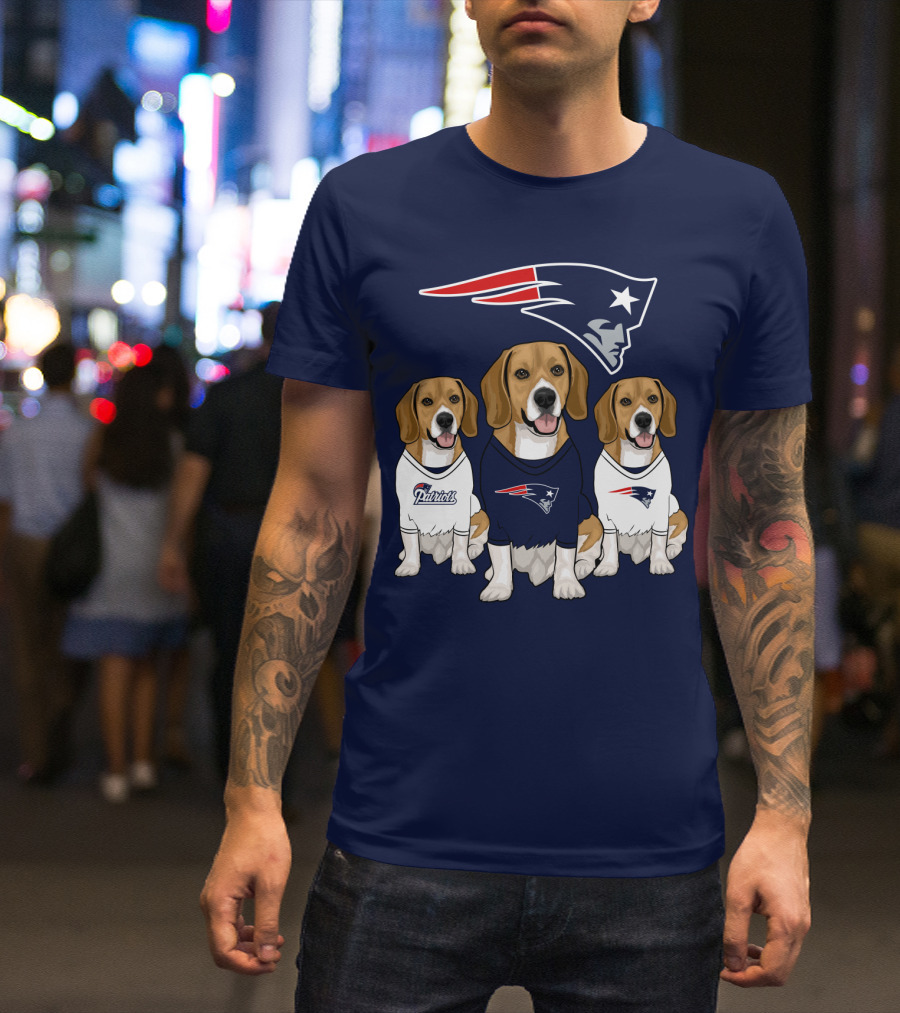 Patriots Beagle Trio T-Shirt