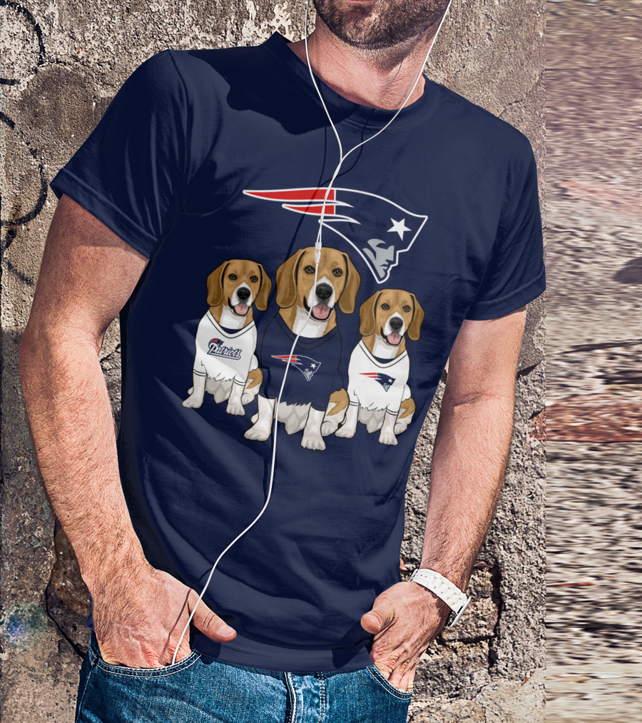 Patriots Beagle Trio T-Shirt
