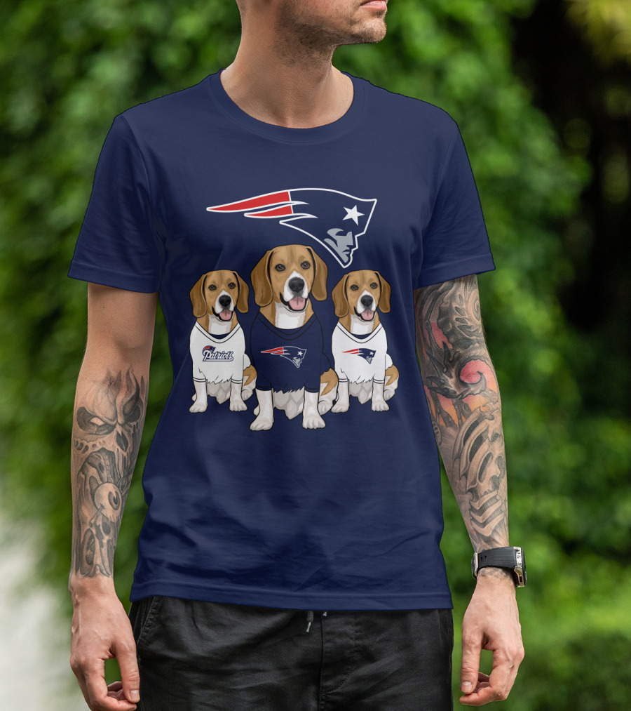 Patriots Beagle Trio T-Shirt