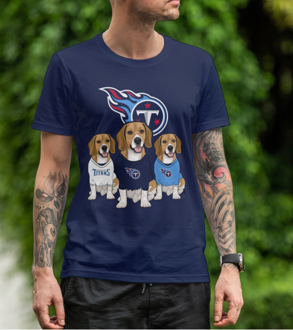 Tennessee Titans Beagle Fan T-Shirt