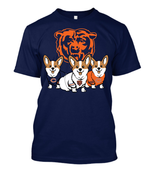 Chicago Bears Corgi T-Shirt