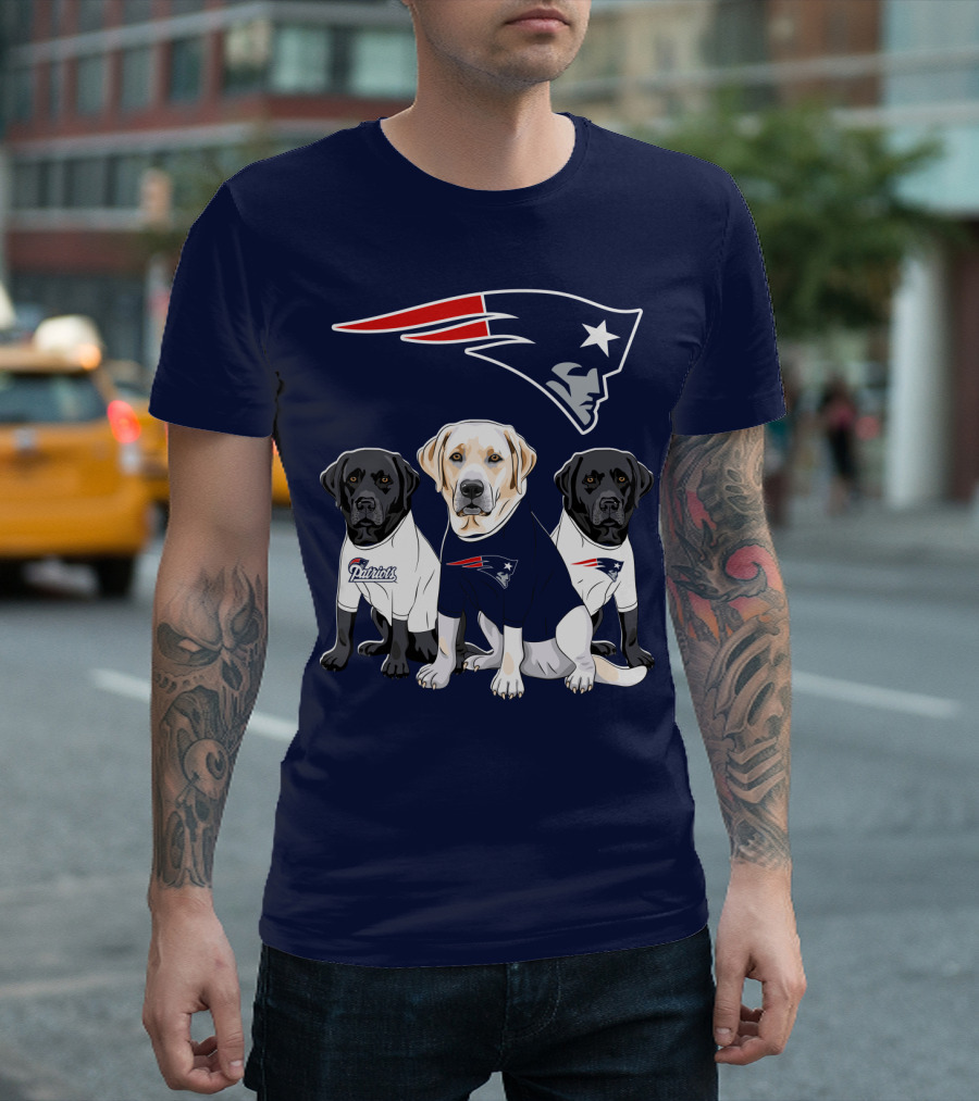 Patriots Labrador Retriever T-Shirt