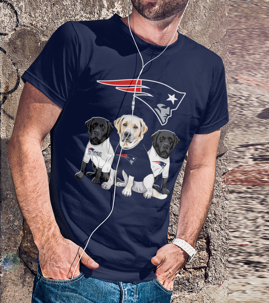Patriots Labrador Retriever T-Shirt