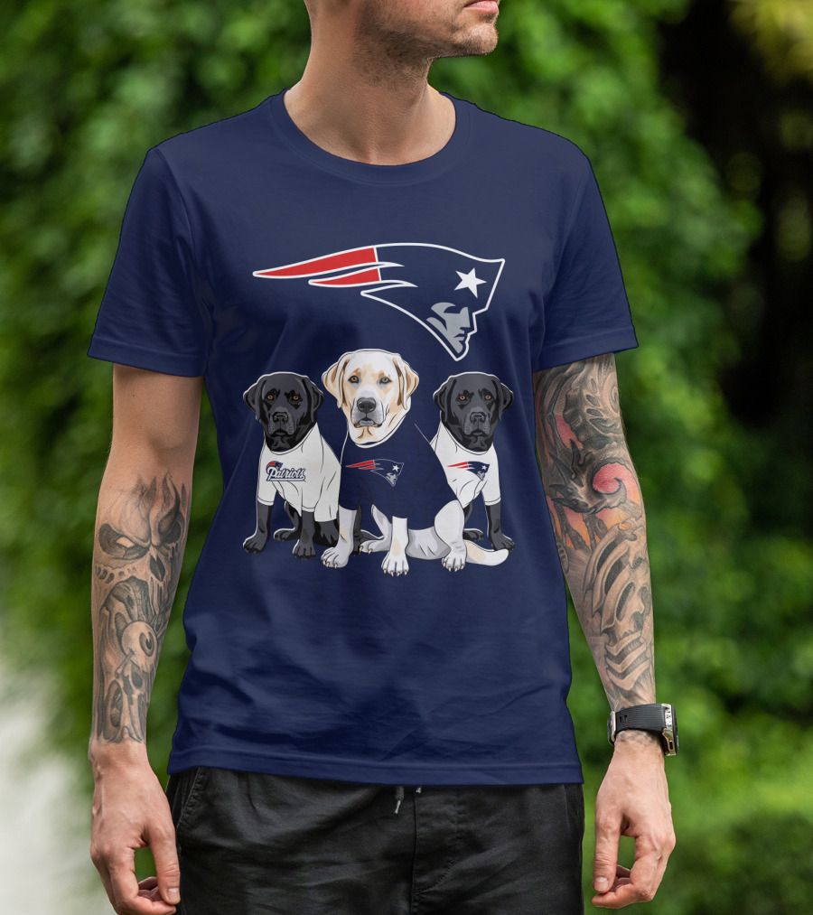 Patriots Labrador Retriever T-Shirt