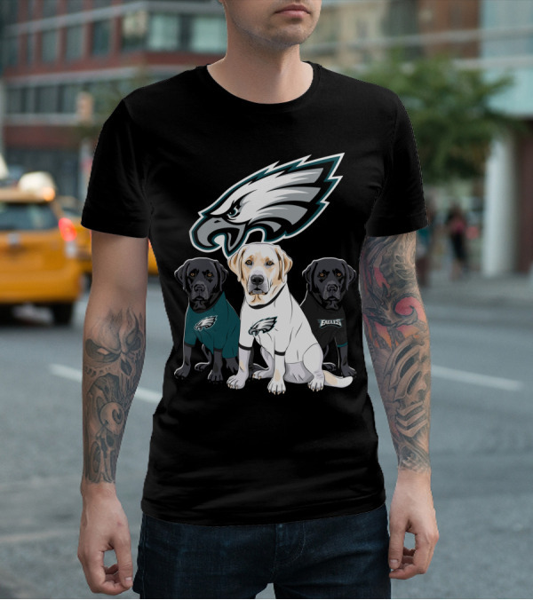 Eagles Labrador Trio T-Shirt