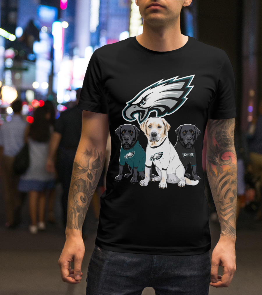 Eagles Labrador Trio T-Shirt