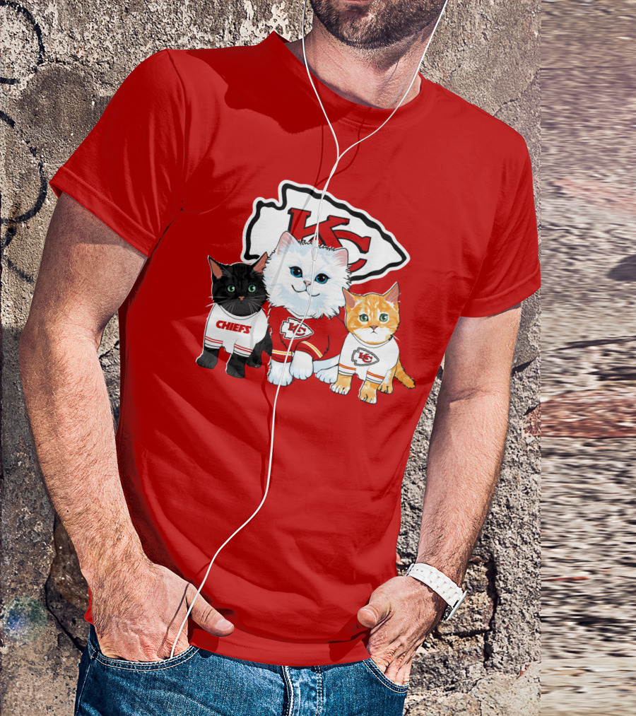 Kc Chiefs Cats T-Shirt