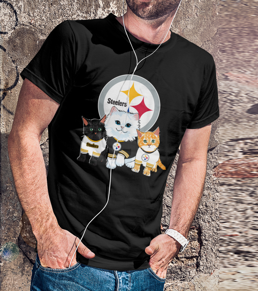 Steelers Cat T-Shirt