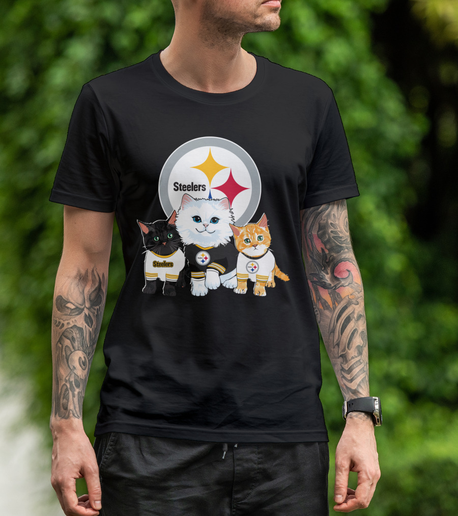 Steelers Cat T-Shirt