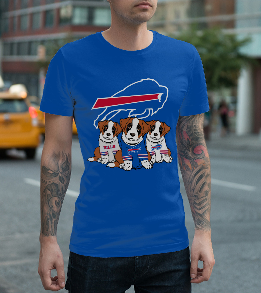 Buffalo Bills Puppies T-Shirt