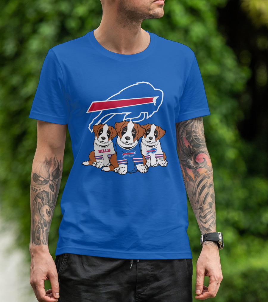 Buffalo Bills Puppies T-Shirt