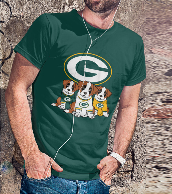 Green Bay Packers Saint Bernard T-Shirt