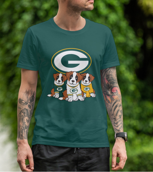 Green Bay Packers Saint Bernard T-Shirt