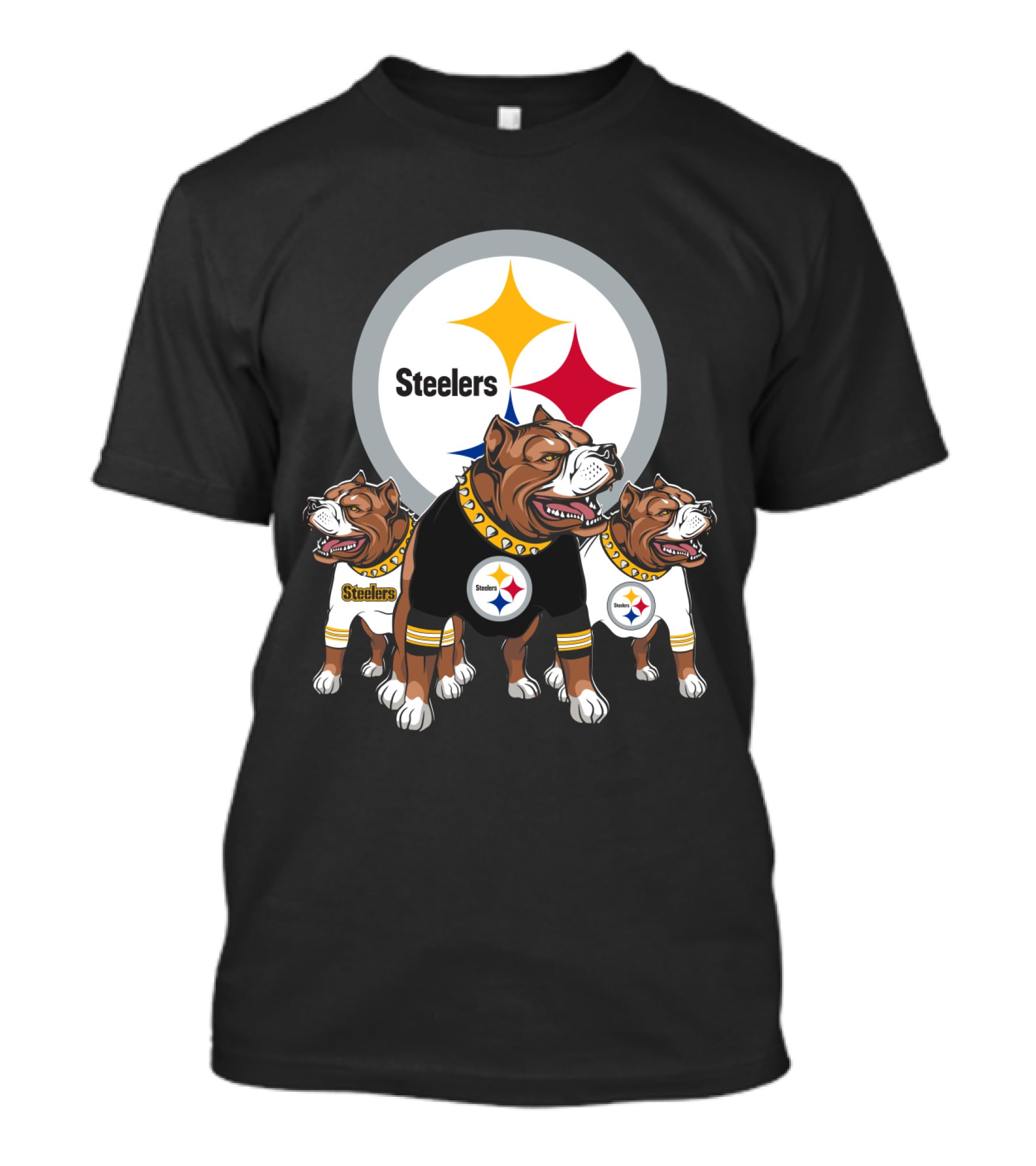 Steelers Bulldog Trio T-Shirt