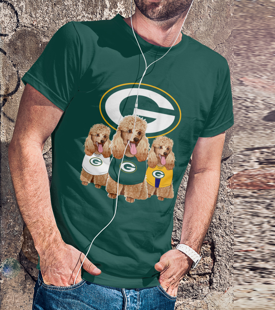 Packers Poodle Gang Football T-Shirt