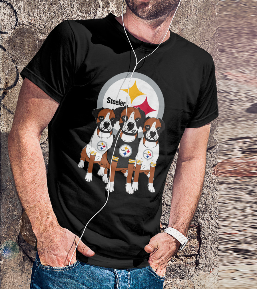 Steelers Boxer Trio T-Shirt