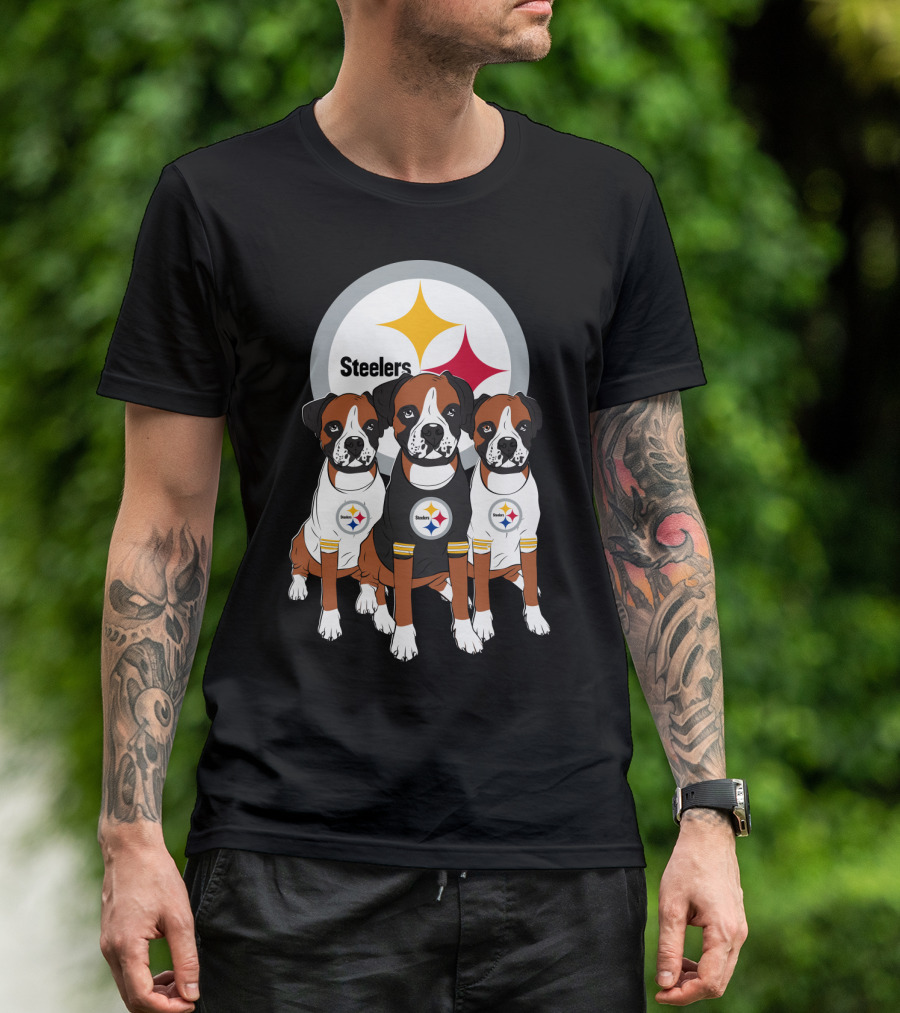 Steelers Boxer Trio T-Shirt