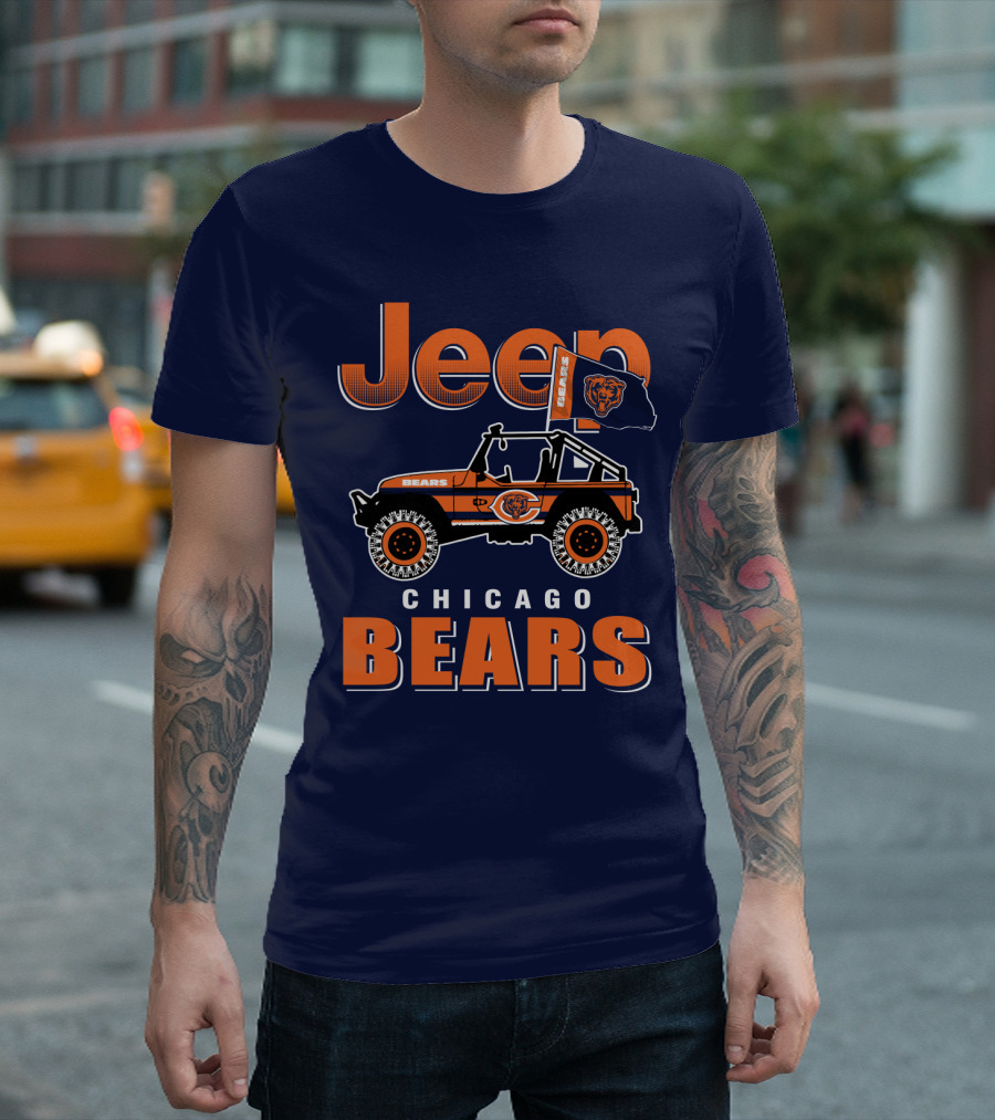 Jeep Chicago Bears T-Shirt