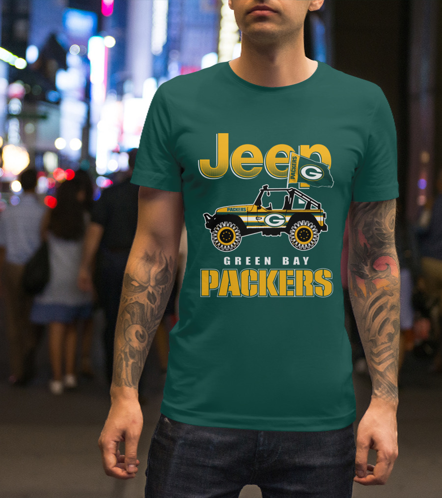 Jeep Green Bay Packers T-Shirt