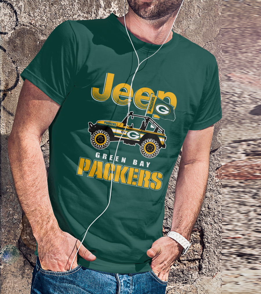 Jeep Green Bay Packers T-Shirt