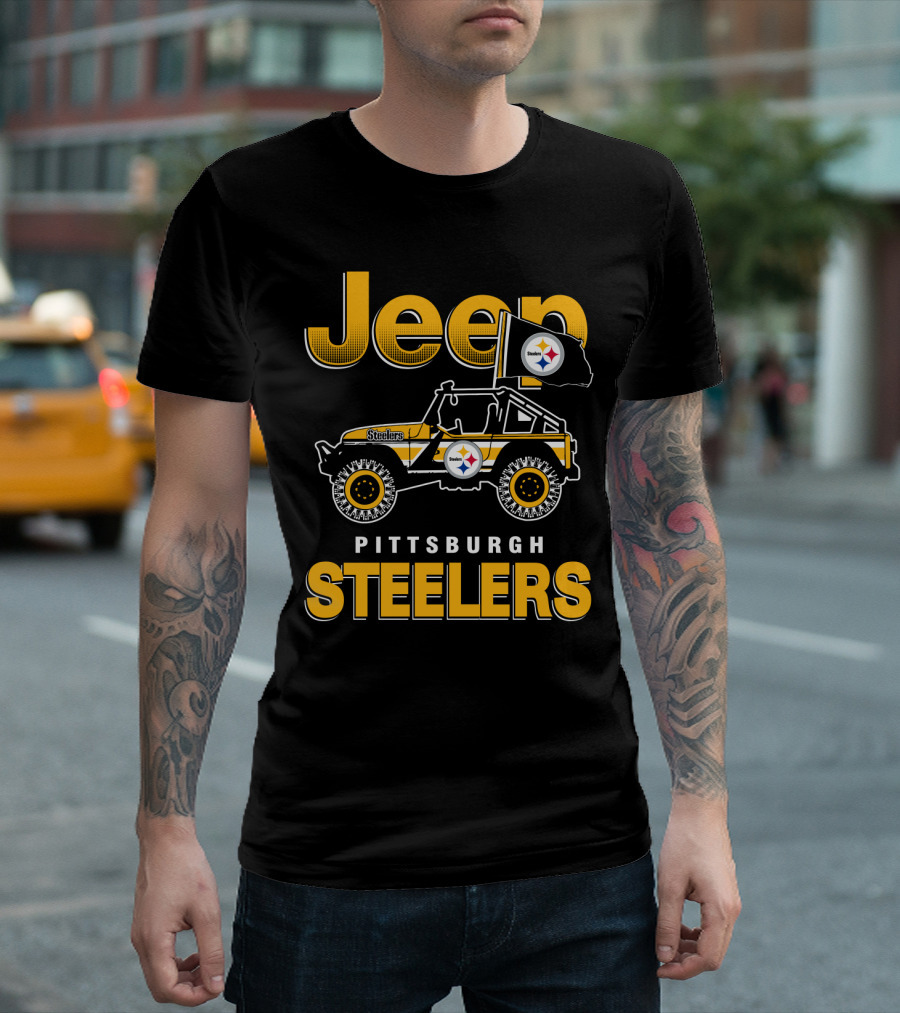 Pittsburgh Steelers Jeep T-Shirt