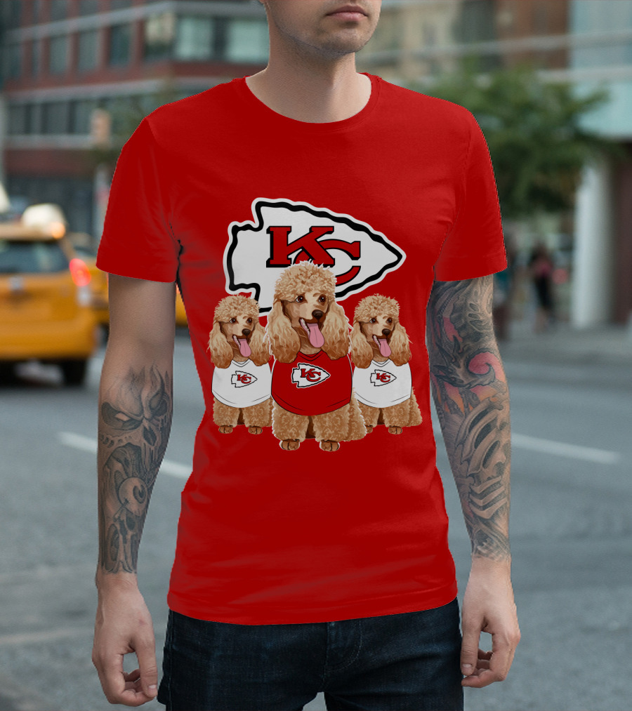 Kc Chief Poodle Trio T-Shirt