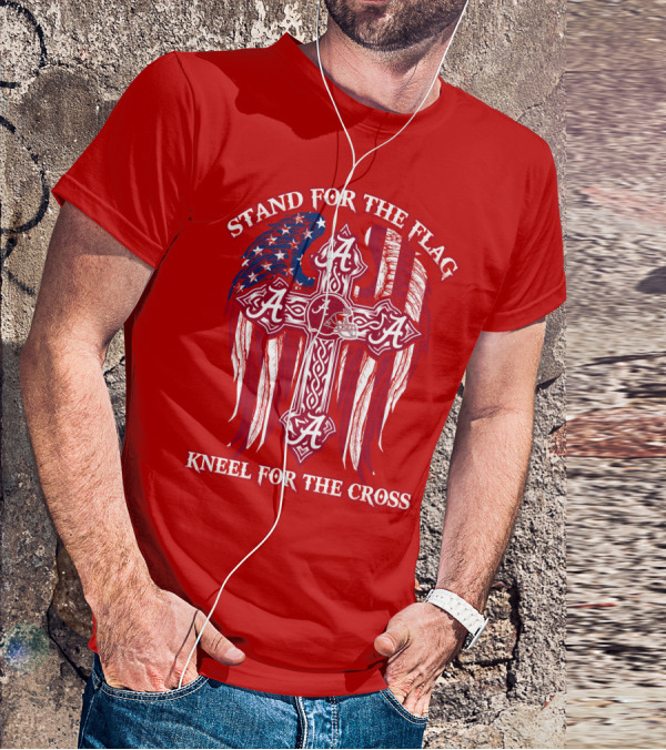Stand For The Flag Kneel For The Cross Alabama A T-Shirt