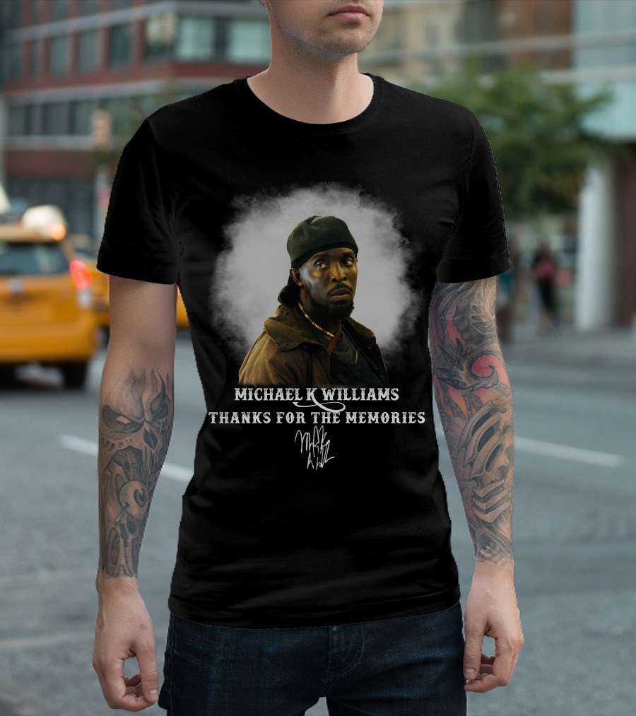 Michael K Williams Thanks For The Memories T-Shirt