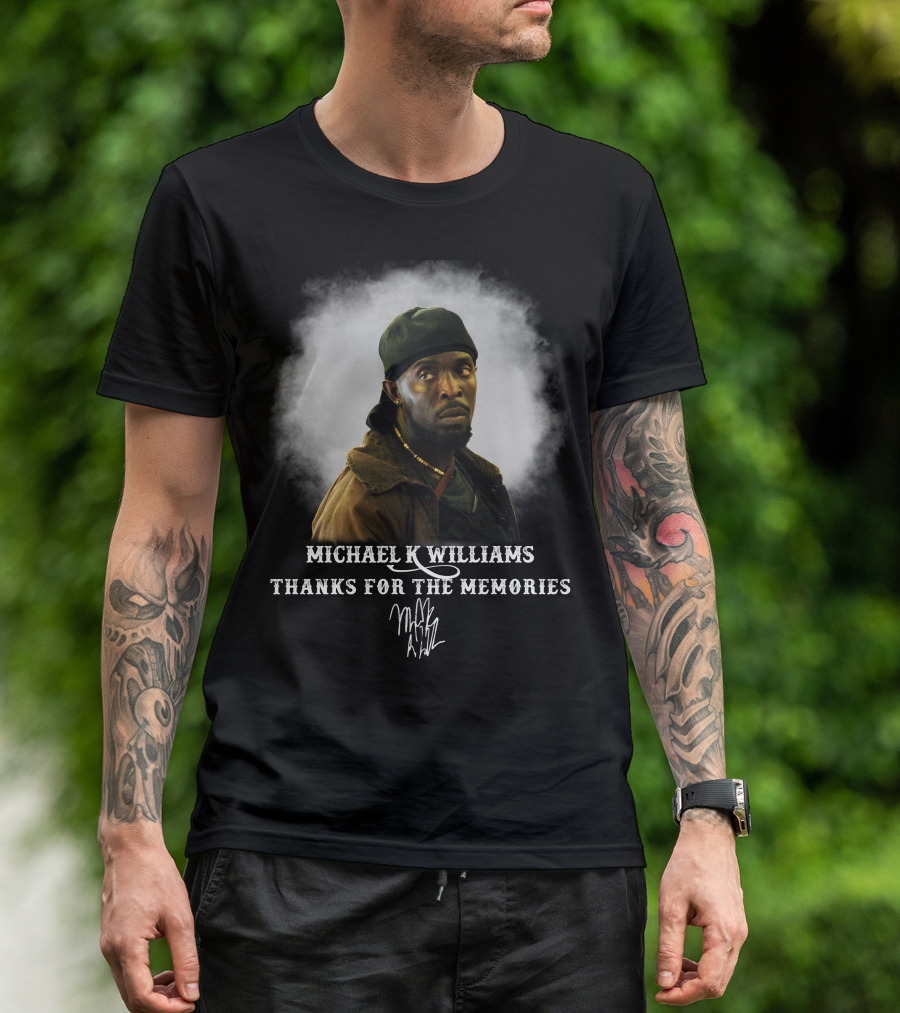 Michael K Williams Thanks For The Memories T-Shirt