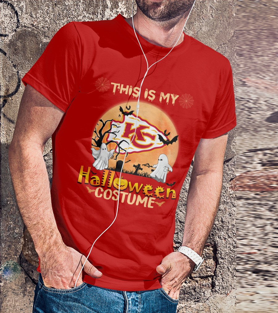 This Is My Kansas City Chiefs Halloween Costume T-Shirt