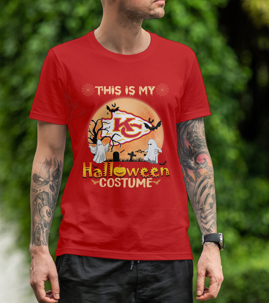 This Is My Kansas City Chiefs Halloween Costume T-Shirt