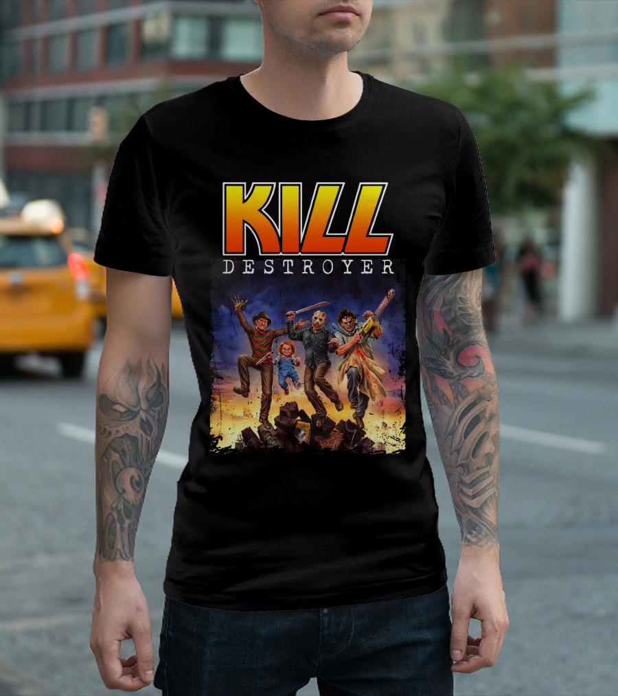 Kill Destroyer Killer Team-Up Art T-Shirt