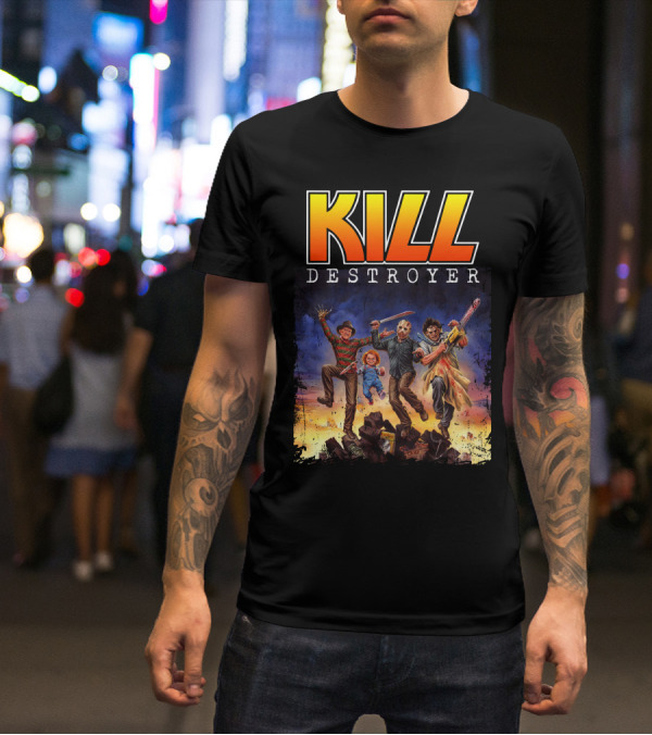 Kill Destroyer Killer Team-Up Art T-Shirt