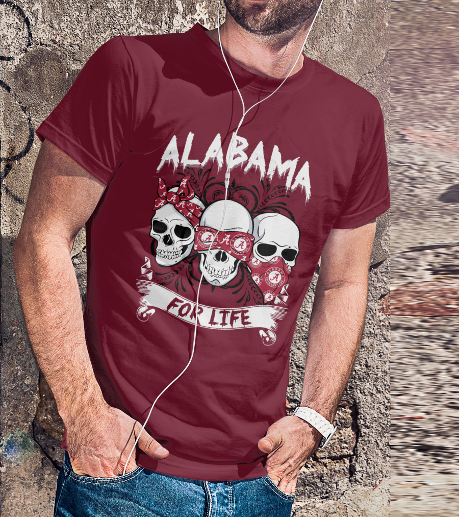 Alabama A A A For Life T-Shirt