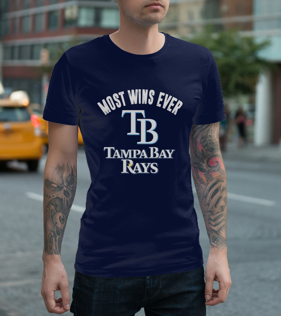Most Wins Ever Tampa Bay Rays T-Shirt