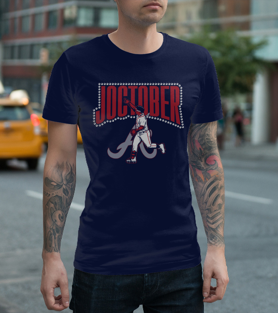 Joc Pederson Joctober Braves Baseball Celebration T-Shirt